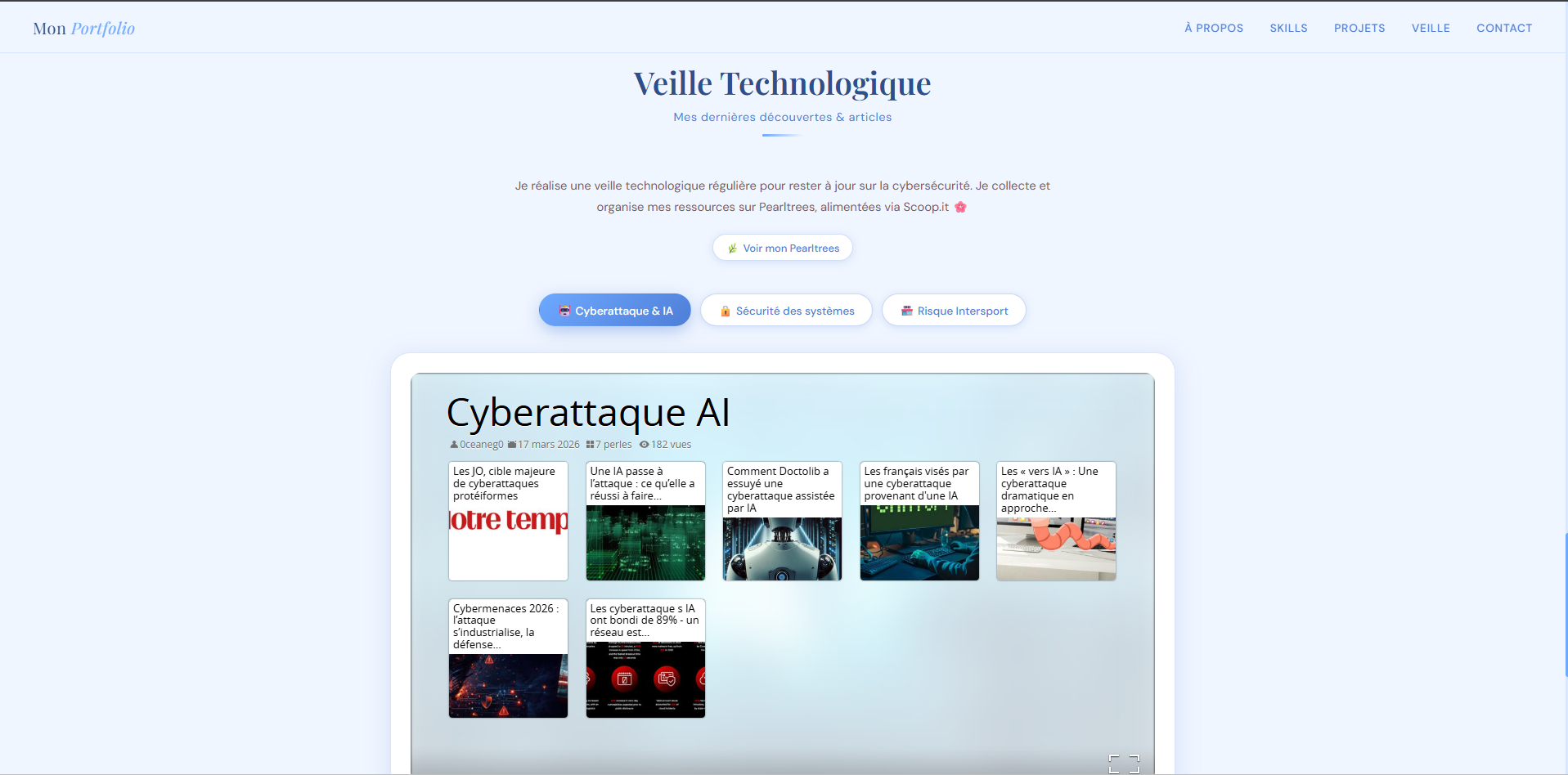 Section Veille technologique